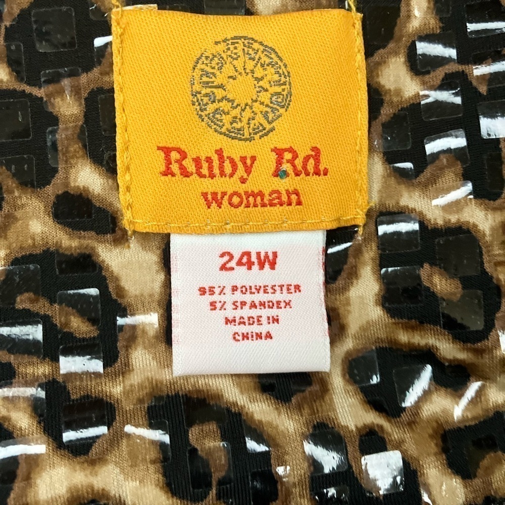 Ruby Rd Animal Print Jacket - Picture 7 of 8